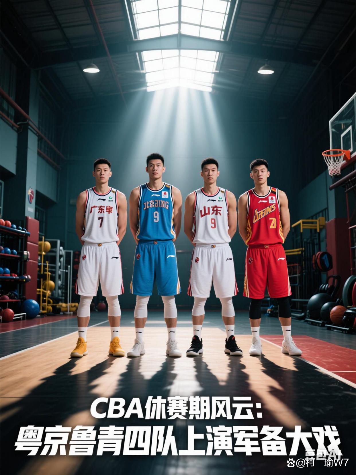 CBA联赛第四轮战罢，山东鲁能队取得四连胜