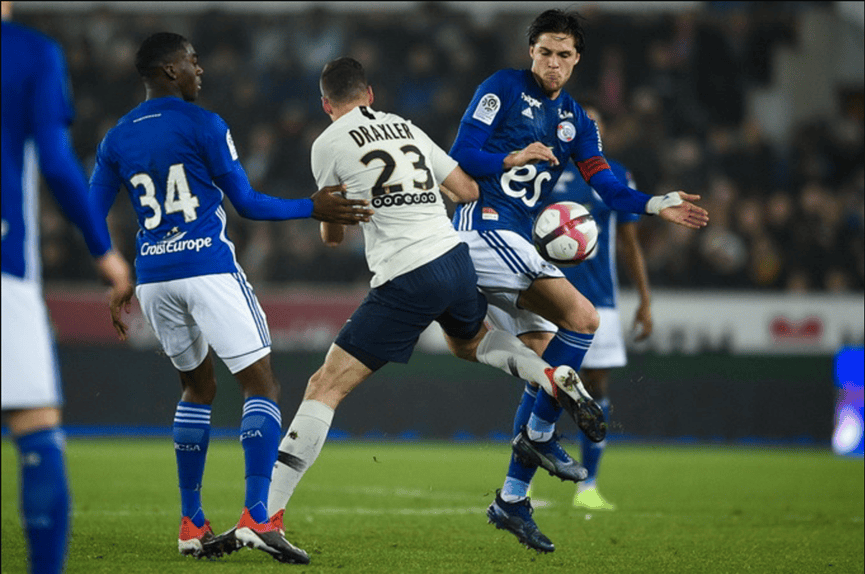 斯特拉斯堡在比赛中抢眼，获得胜利的简单介绍